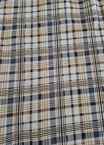 Kadın Ekoseli Bol Kesim pijama - Görsel 5