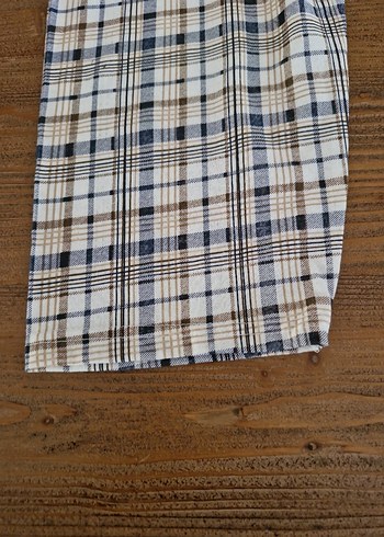 Kadın Ekoseli Bol Kesim pijama - Görsel 6