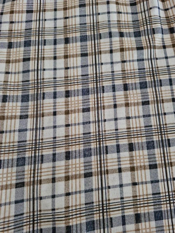 Kadın Ekoseli Bol Kesim pijama - Görsel 5