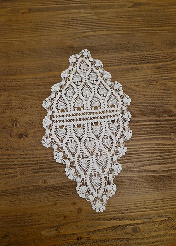El İşi Dantel Dekoratif Örtü - Görsel 3