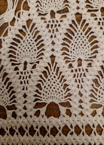 El İşi Dantel Dekoratif Örtü - Görsel 6