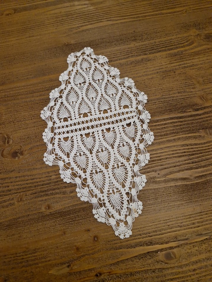 El İşi Dantel Dekoratif Örtü - Görsel 5