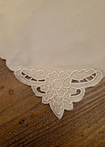 Vintage Nakışlı kumas ört - Görsel 7