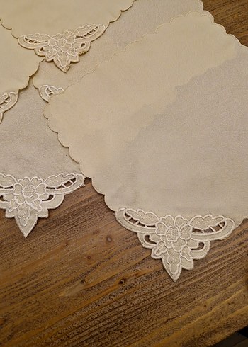 Vintage Nakışlı kumas ört - Görsel 5
