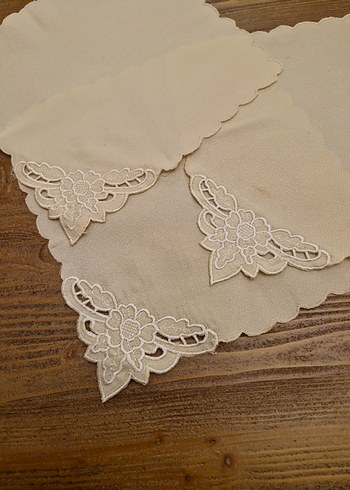 Vintage Nakışlı kumas ört - Görsel 4