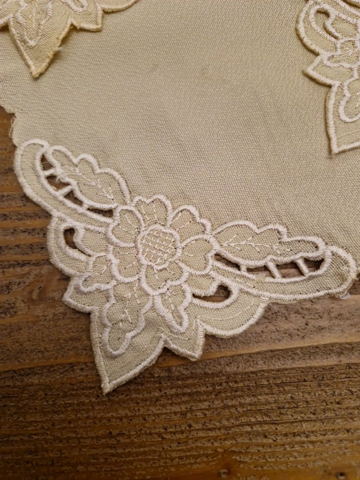 Vintage Nakışlı kumas ört - Görsel 2