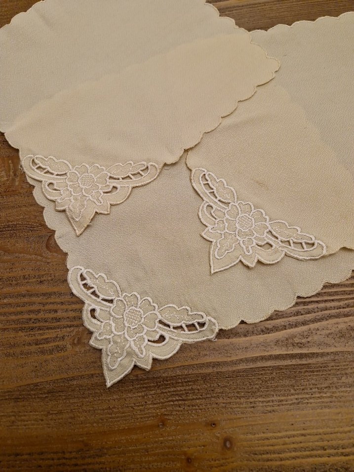 Vintage Nakışlı kumas ört - Görsel 4