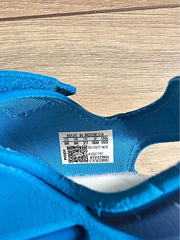 27 Beden mavi Renk Adidas çocuk sandalet