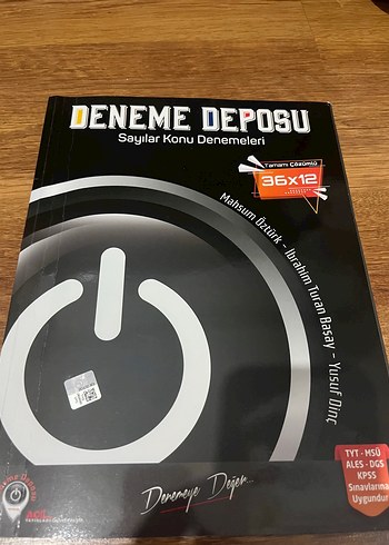 Deneme Deposu Sayılar Konu Denemeleri Kitabı