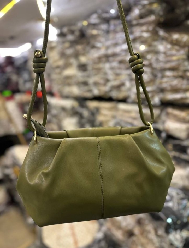 Modern Klasik Çok Renkli Kadın Deri Çanta - Görsel 3