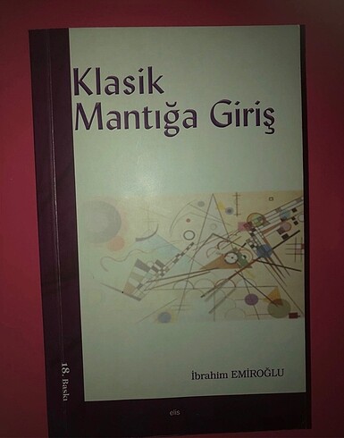 Klasik Mantığa Giriş İbrahim Emiroğlu