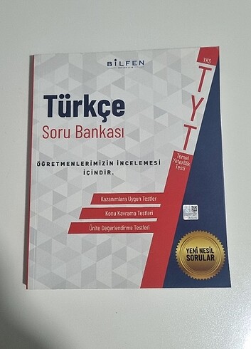 TYT Bilgen yayıncılık türkçe soru bankası 