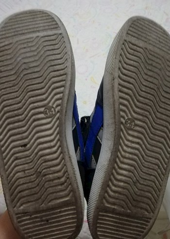 Koyu Mavi Erkek Çocuk Spor Ayakkabı - Görsel 5