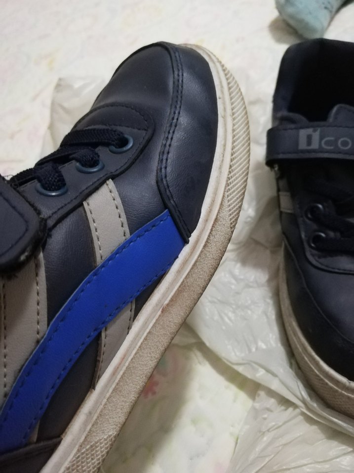 Koyu Mavi Erkek Çocuk Spor Ayakkabı - Görsel 2