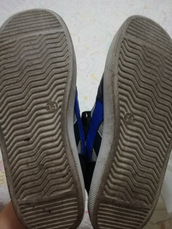 Koyu Mavi Erkek Çocuk Spor Ayakkabı - Görsel 5