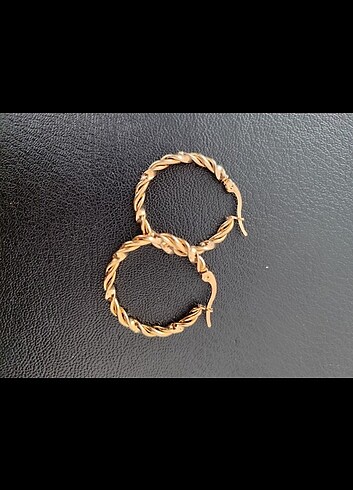  Beden Çelik Gold Küpe