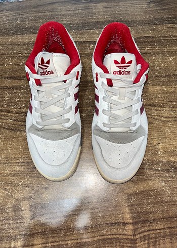 Adidas Retro Beyaz Kirmizi Sneaker