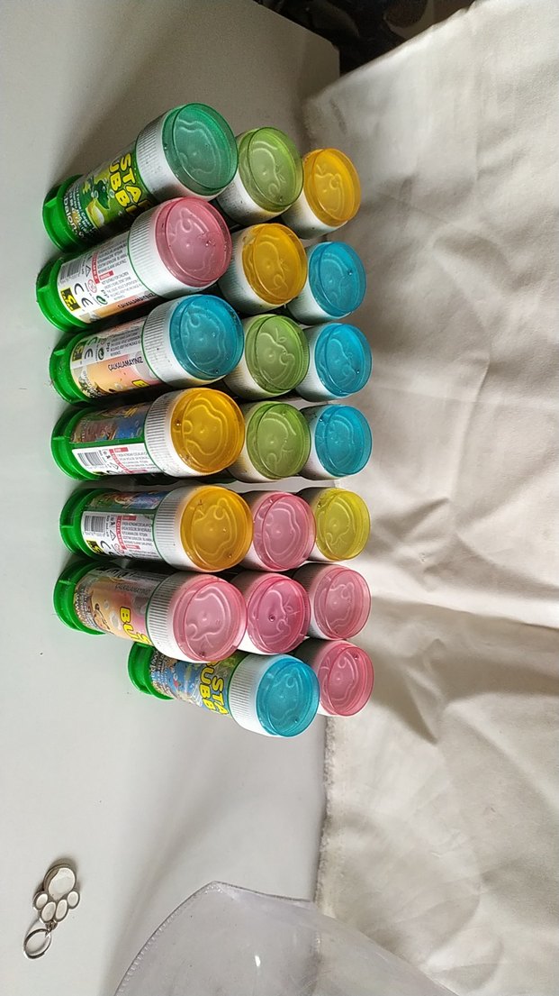 Renkli Köpük Baloncuk Seti 22 adet(toptan) - Görsel 2