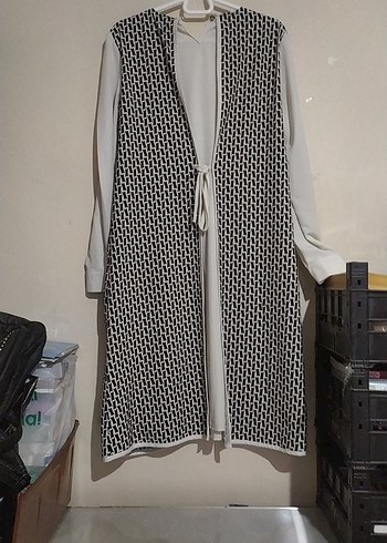 Gri Uzun Kollu Kadın Triko Elbise - Görsel 3