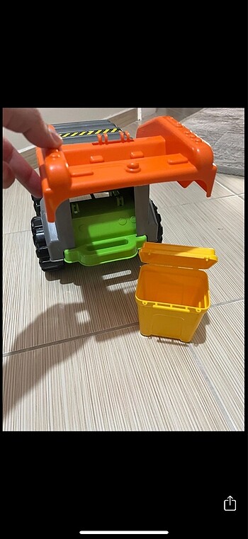  Beden Oyuncak büyük çöp kamyonu
