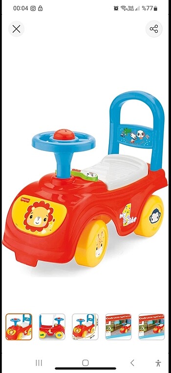 Fisher price ilk arabam