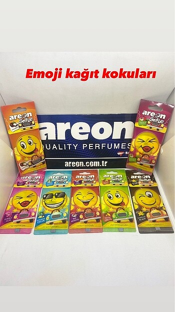 Areon emoji çeşitleri