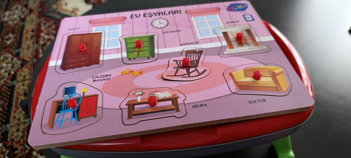 Eğitici Ev Eşyaları Oyuncak Seti - Görsel 3