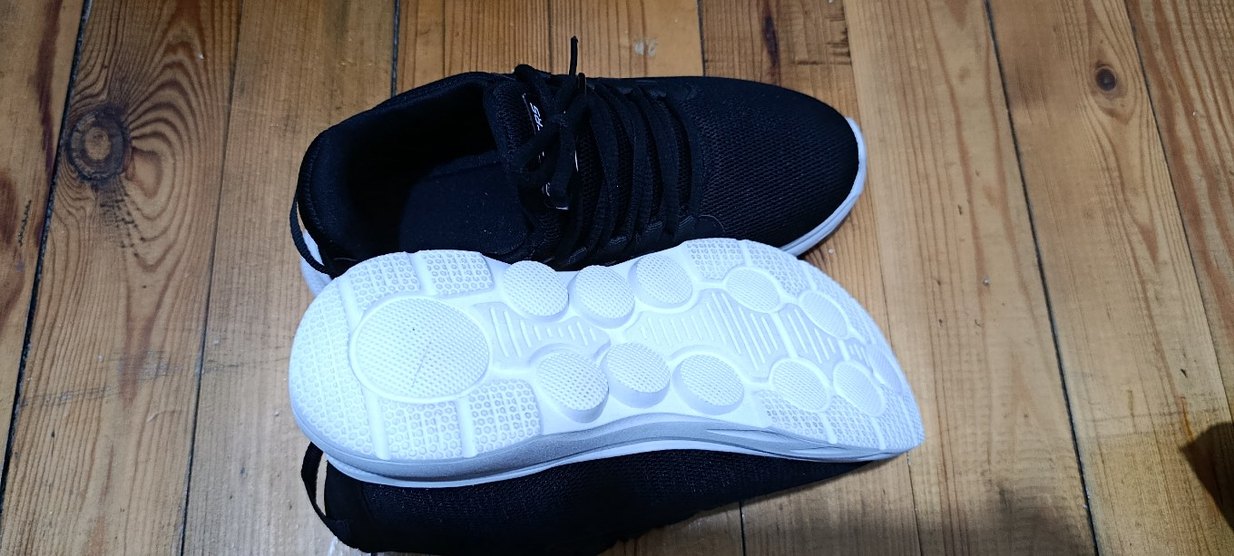 Skechers Siyah Bağcıklı Spor Ayakkabı - Görsel 4