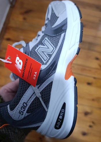 New Balance Gri Spor Kadın Sneaker - Görsel 4