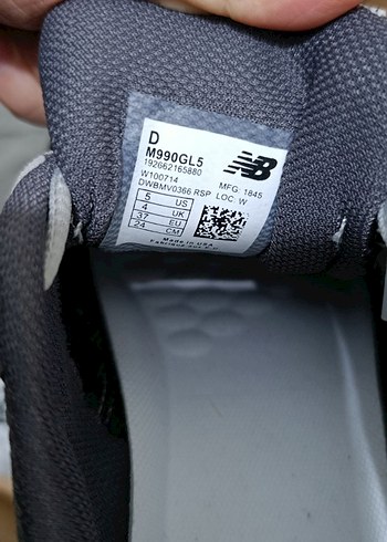 New Balance Gri Spor Kadın Sneaker - Görsel 3