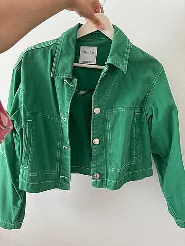 Bershka Yeşil Xs Ceket