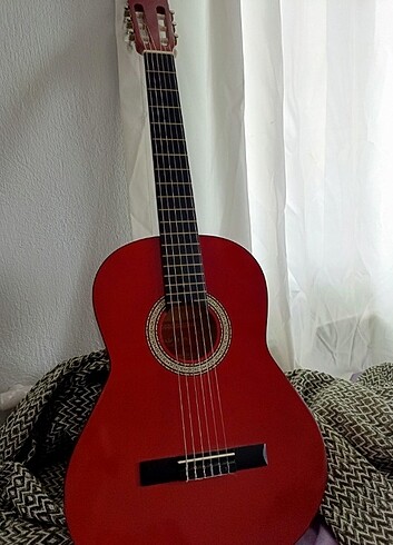 Barcelona Gitar Kırmızı LC-3900 TRD 