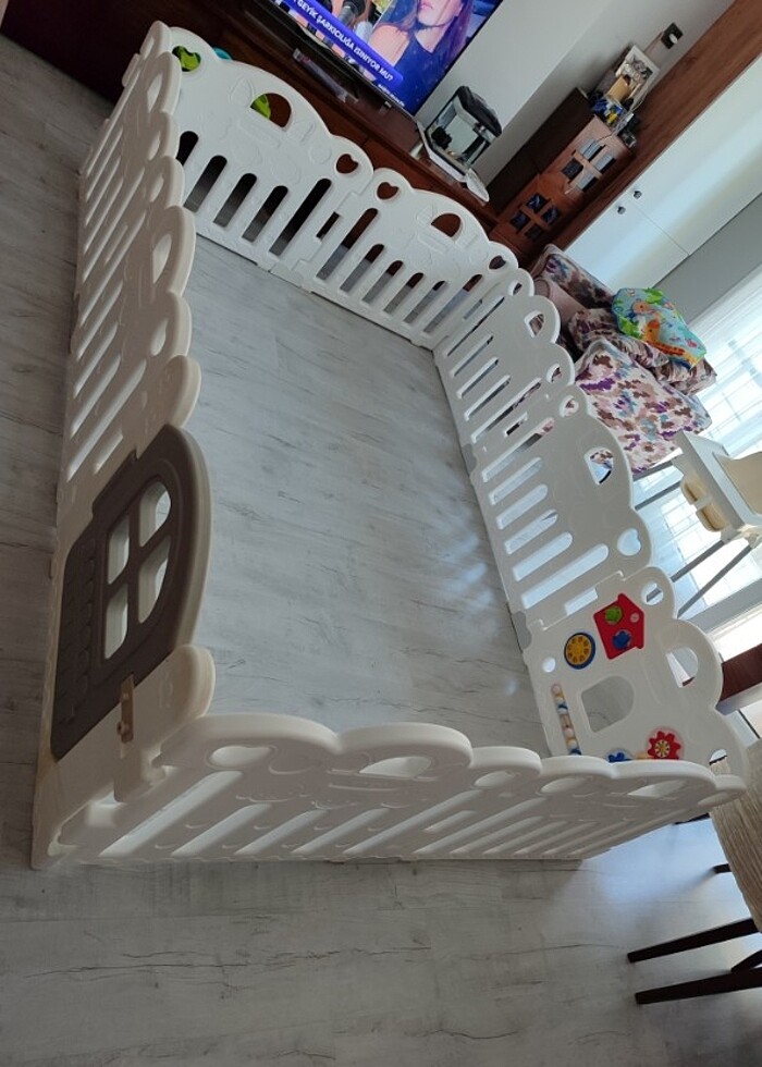 UNİGO GRİ KAPILI OYUN ÇİTİ (10 ÇİT) - Görsel 2