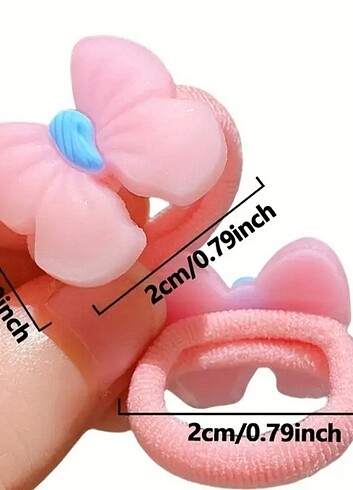 SEVİMLİ KIZIN SAÇ TOKALARI 10 ÇİFT 20 ADET - Görsel 6