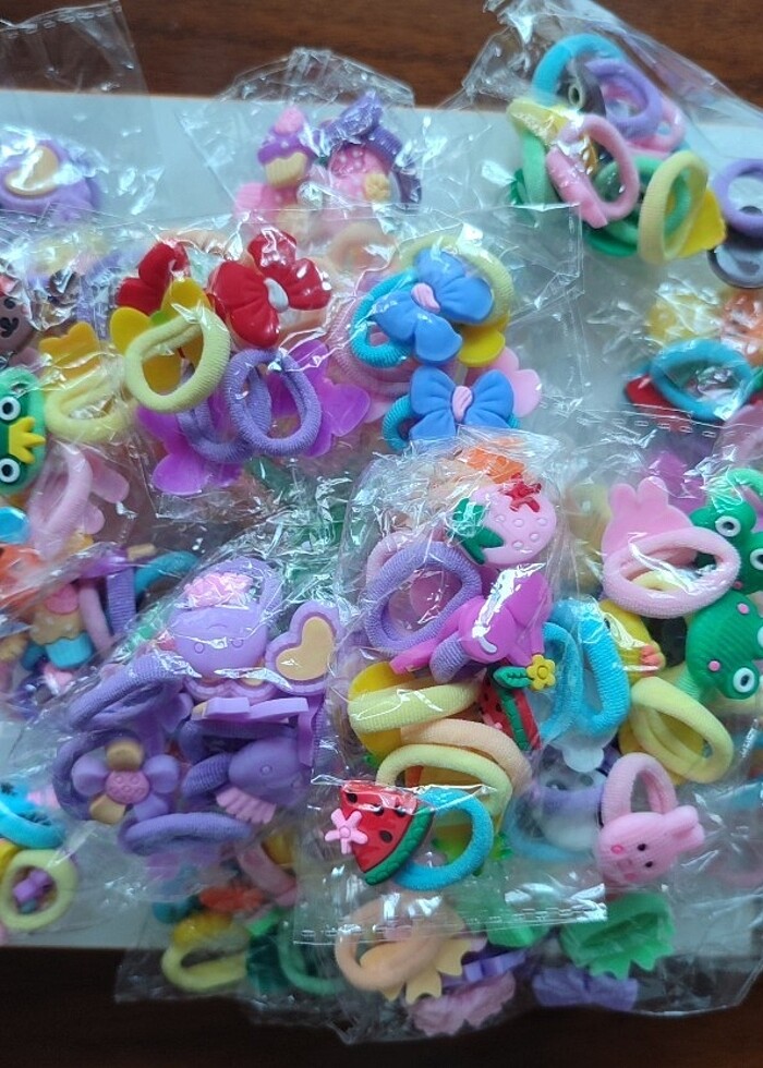 SEVİMLİ KIZIN SAÇ TOKALARI 10 ÇİFT 20 ADET - Görsel 5