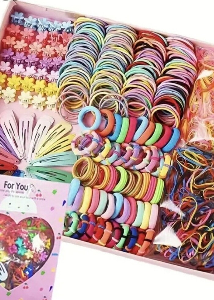 780 ADET SAÇ AKSESUAR SETİ - Görsel 3