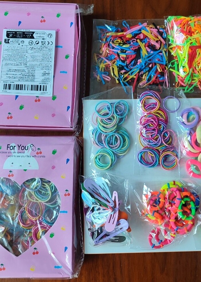 780 ADET SAÇ AKSESUAR SETİ - Görsel 5