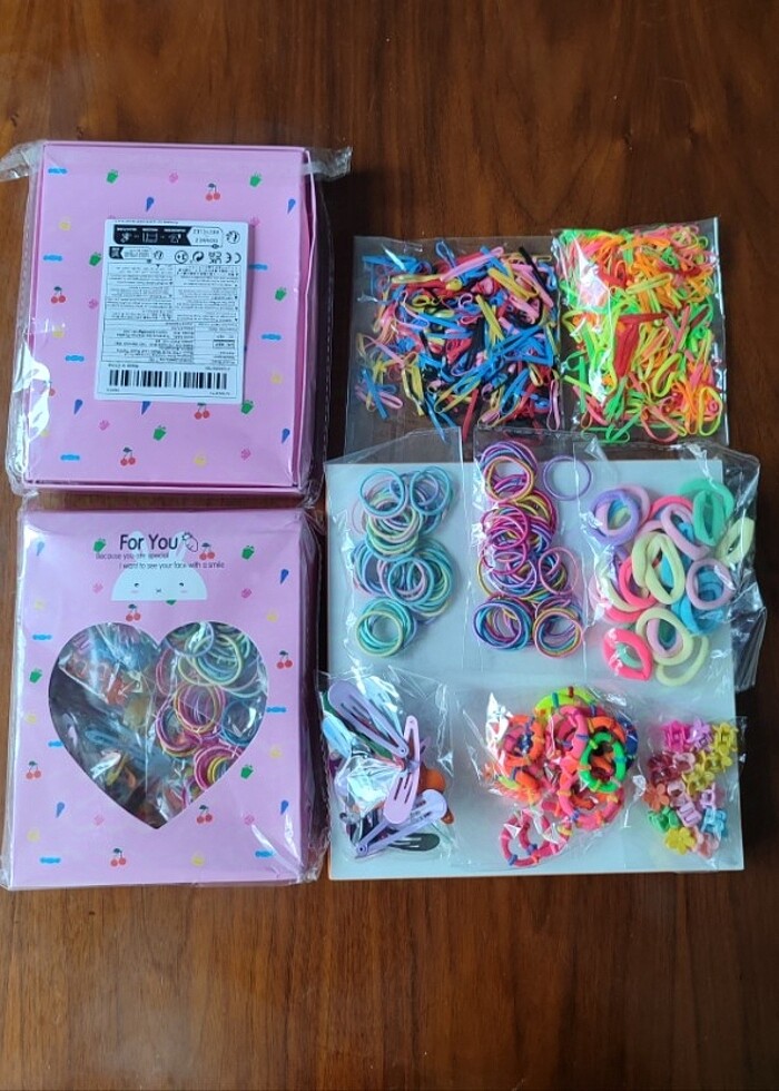 780 ADET SAÇ AKSESUAR SETİ - Görsel 2