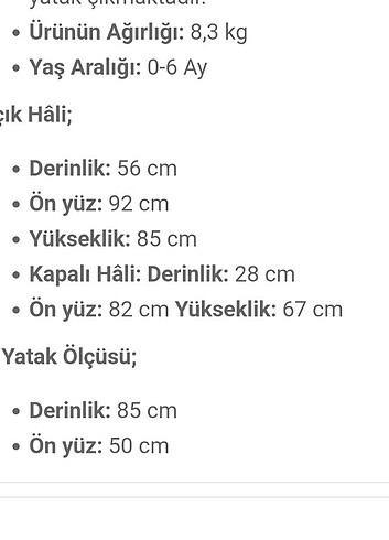 E BEBEK BABY PLUS SAFE SİDE ANNE YANI BEŞİK - KAHVERENGİ - Görsel 6