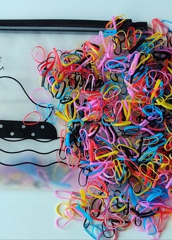 500 ADET MİNİ NAYLON TEK KULLANIMLIK SAÇ BANDİ - Görsel 2