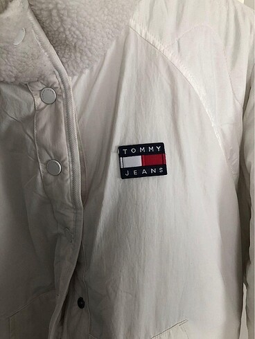 l Beden Orjinal Tommy Hilfiger Cift Tarafli Mont