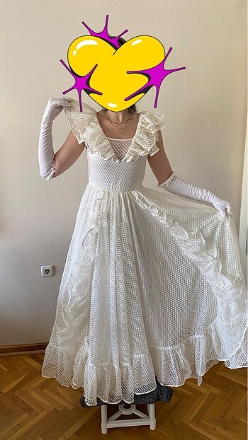 Retro gelinlik