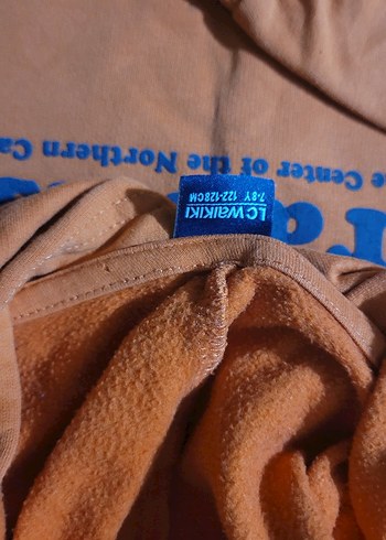 Turuncu Kapüşonlu Erkek Çocuk Sweatshirt - Görsel 3