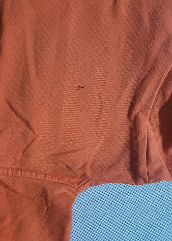 Turuncu Kapüşonlu Erkek Çocuk Sweatshirt - Görsel 4