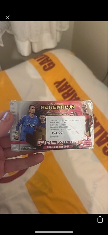 Panini açılmamış premium paket