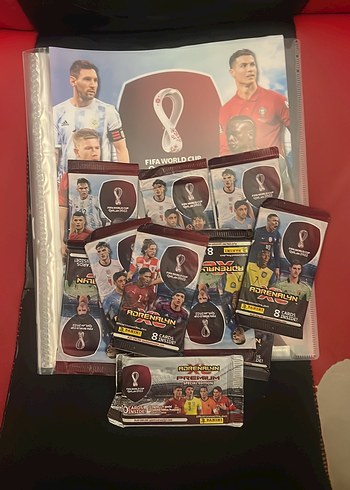 FIFA Dünya Kupası Spor Kartları Albümü ve Paketleri
