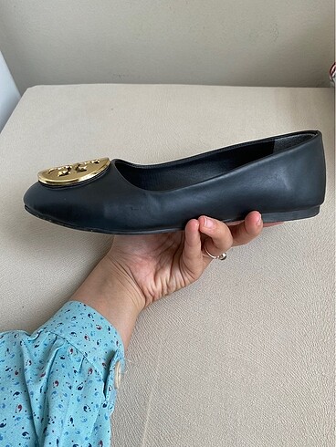 37 Beden siyah Renk Tory Burch babet