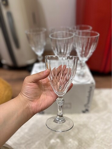  Beden beyaz Renk Paşabahçe Diamond kadeh