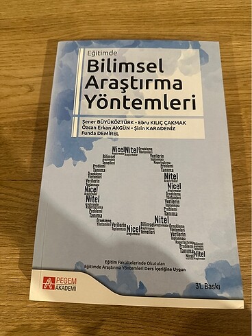 Eğitimde Bilimsel Araştırma Yöntemleri