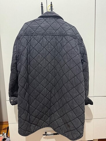 s Beden lacivert Renk Pullandbear kapitone ceket